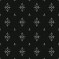 Thai silk fabric vector pattern